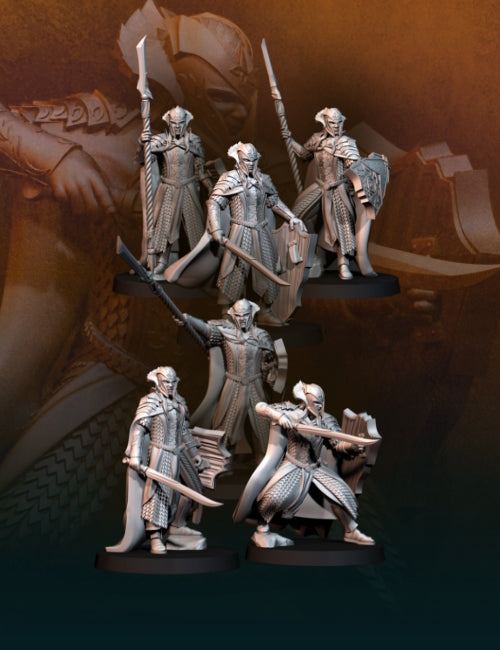 Armoured Wood Elves - King's Guard